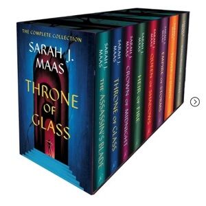 Throne of Glass Paperback Box Set - by Sarah J Maas (Paperback)